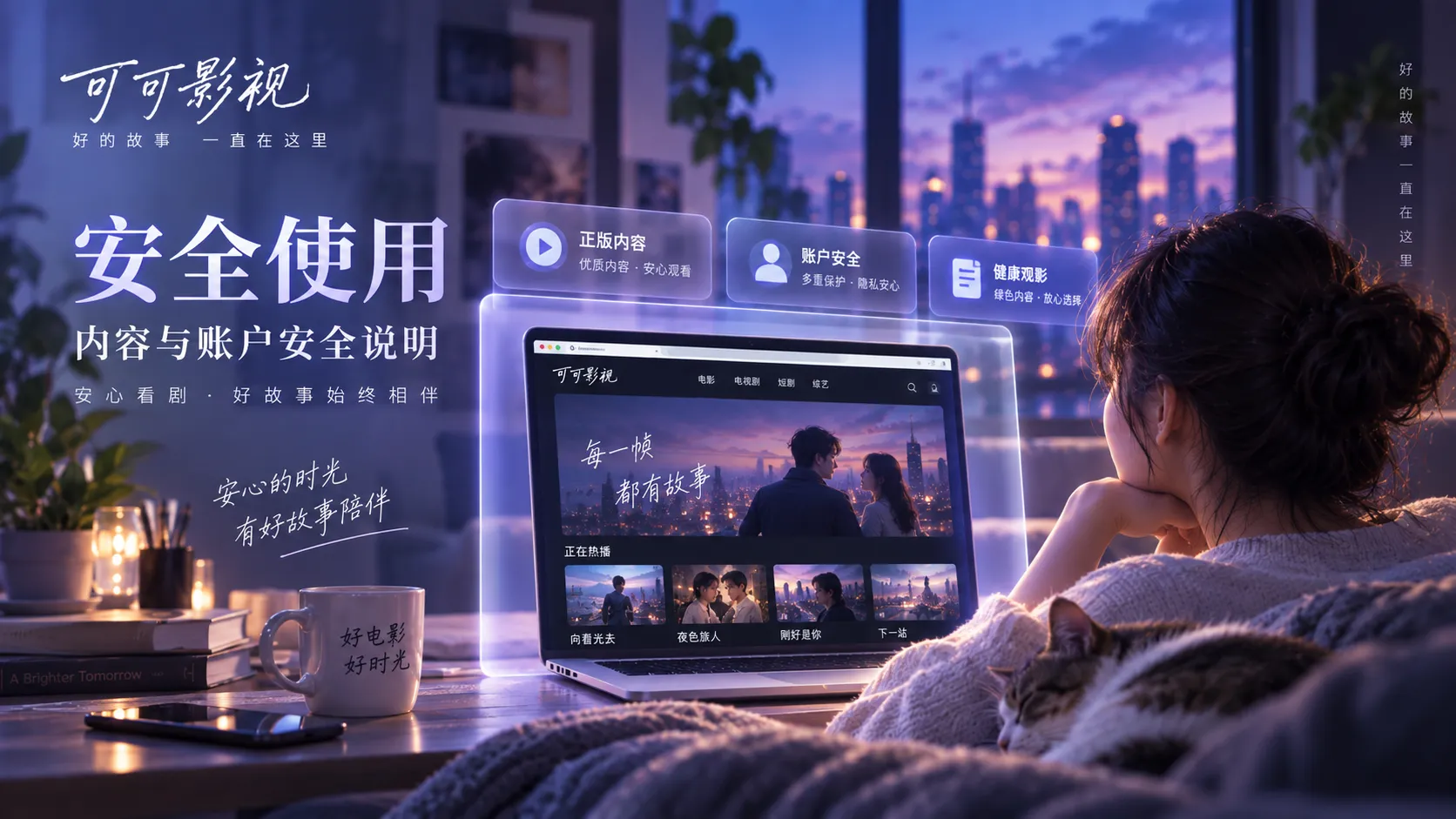犯罪剧情电影与城市夜景视觉